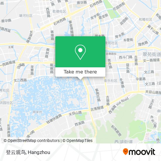 登云观鸟 map