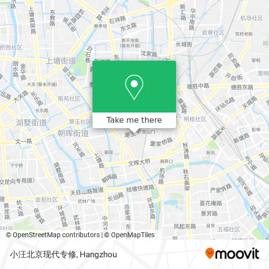 小汪北京现代专修 map