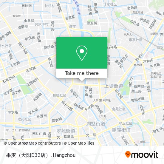 果麦（天阳D32店） map