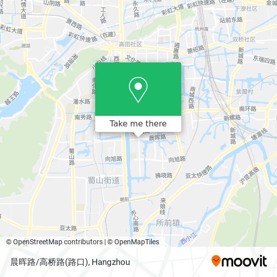 晨晖路/高桥路(路口) map