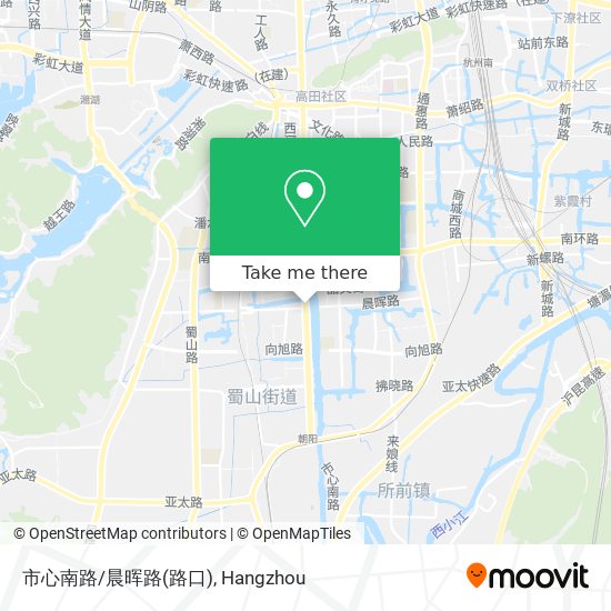 市心南路/晨晖路(路口) map