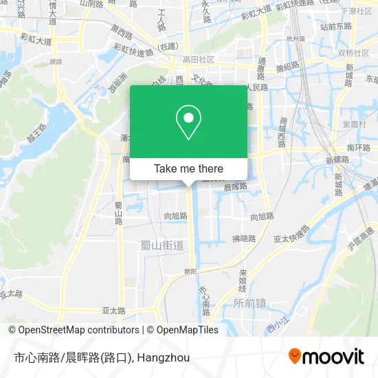 市心南路/晨晖路(路口) map