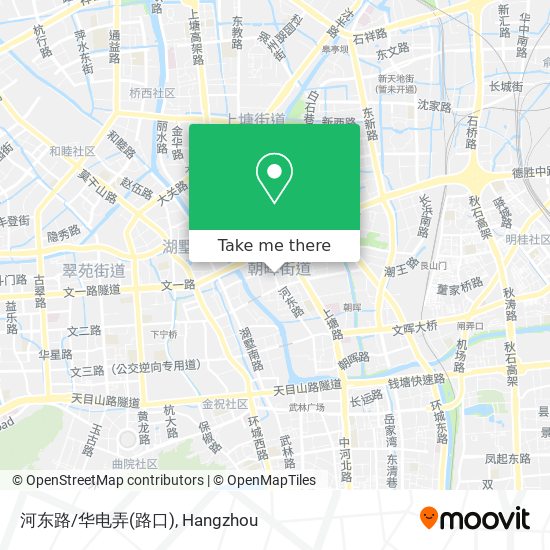 河东路/华电弄(路口) map