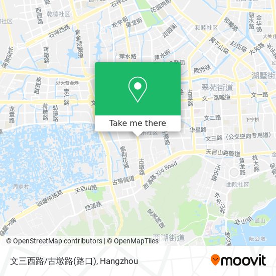 文三西路/古墩路(路口) map