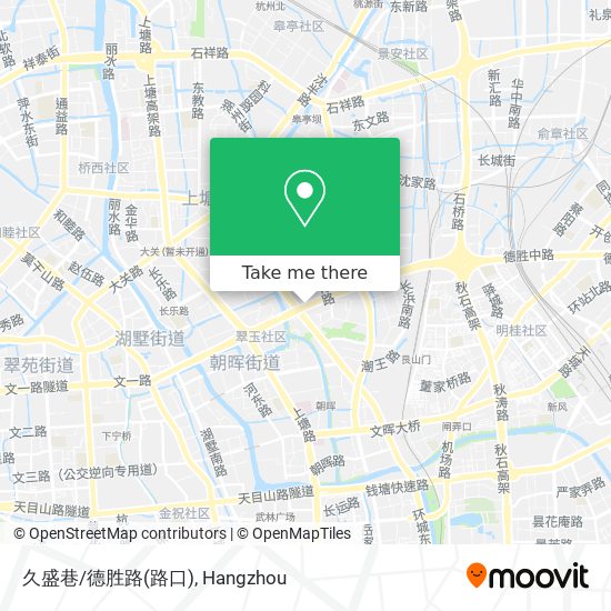 久盛巷/德胜路(路口) map