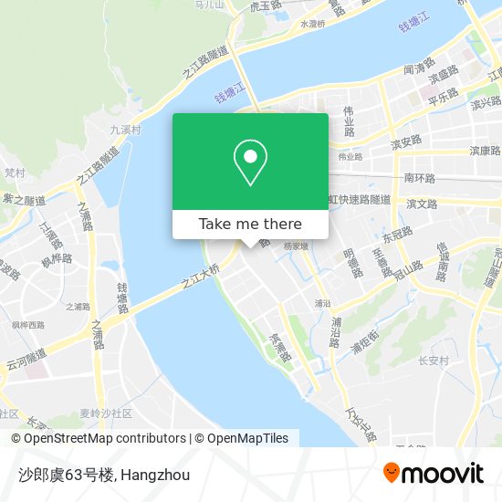 沙郎虞63号楼 map