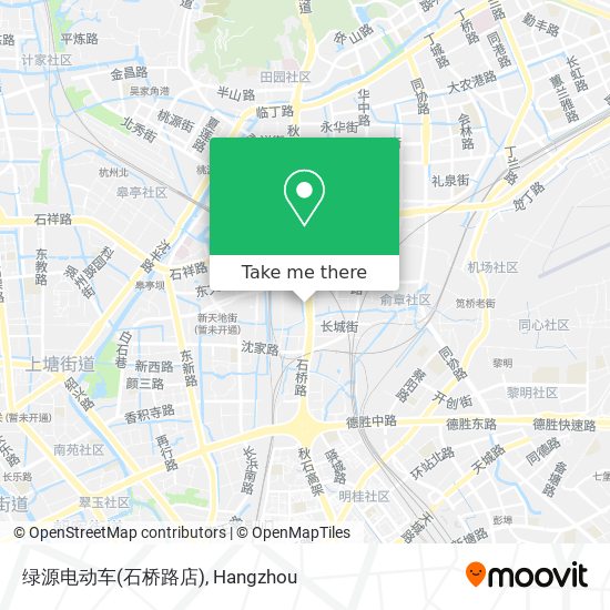 绿源电动车(石桥路店) map