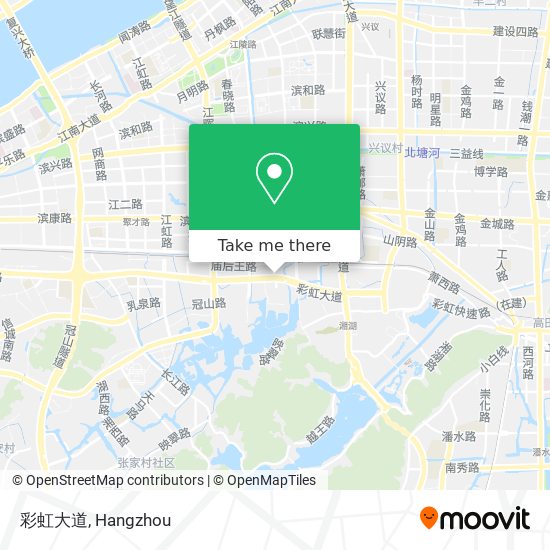 彩虹大道 map