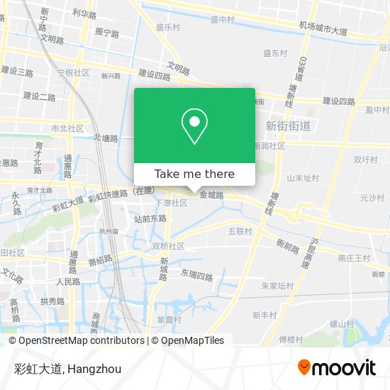 彩虹大道 map