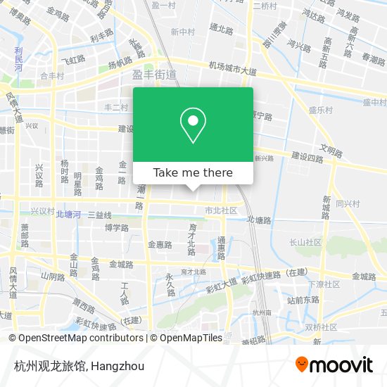 杭州观龙旅馆 map