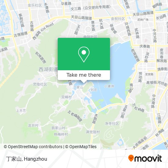 丁家山 map