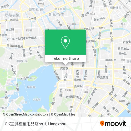 OK宝贝婴童用品店no.1 map