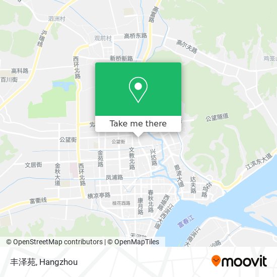 丰泽苑 map