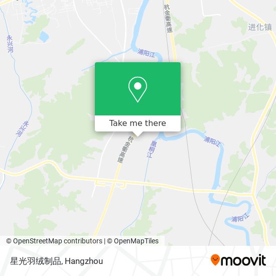 星光羽绒制品 map