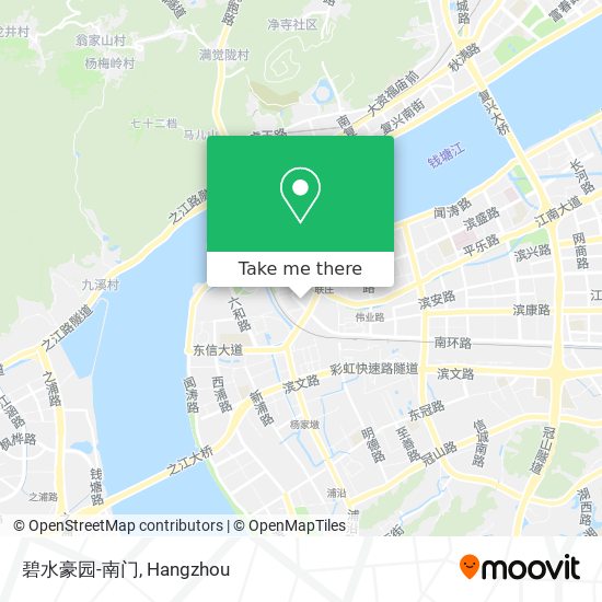 碧水豪园-南门 map