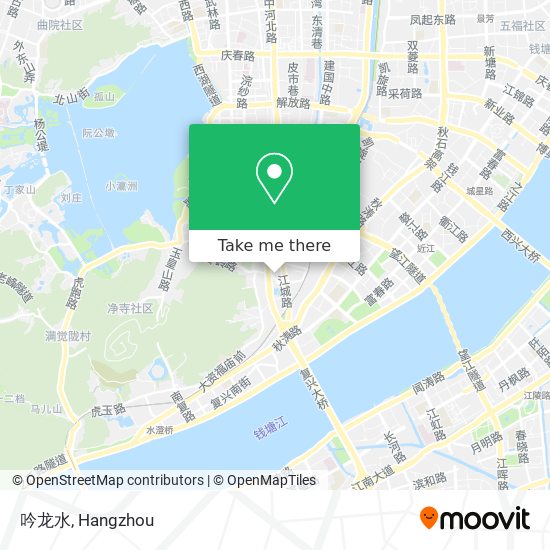 吟龙水 map
