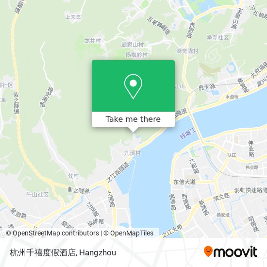 杭州千禧度假酒店 map