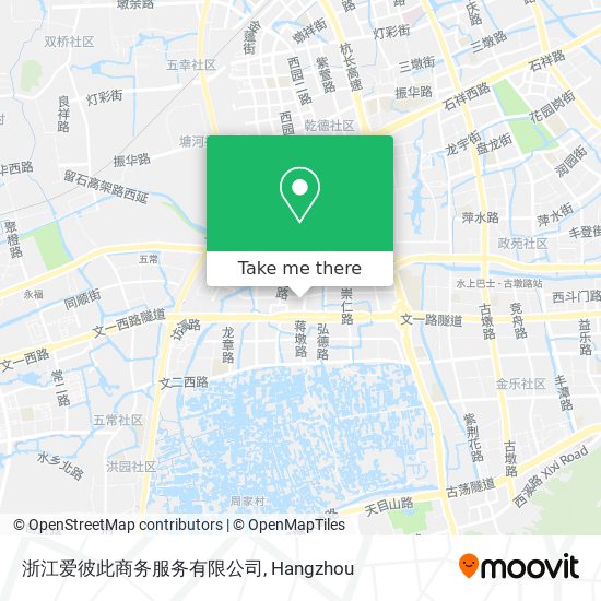 浙江爱彼此商务服务有限公司 map