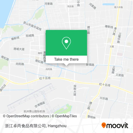 浙江卓尚食品有限公司 map