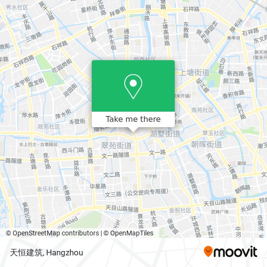 天恒建筑 map