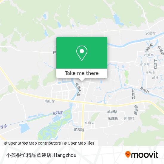 小孩很忙精品童装店 map