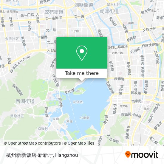 杭州新新饭店-新新厅 map