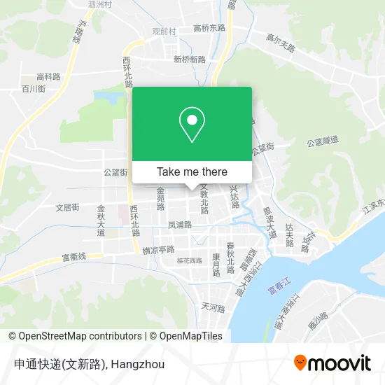 申通快递(文新路) map