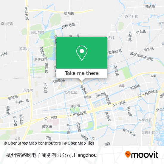 杭州壹路吃电子商务有限公司 map