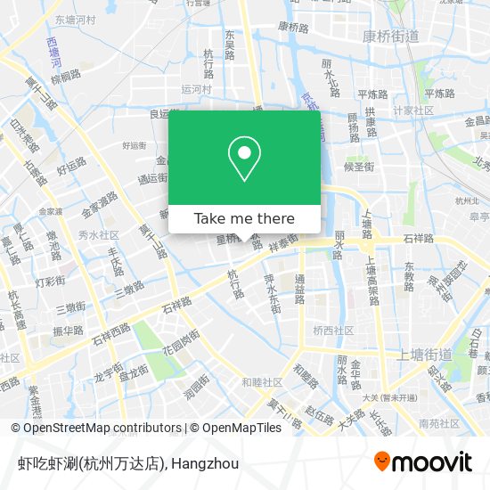 虾吃虾涮(杭州万达店) map