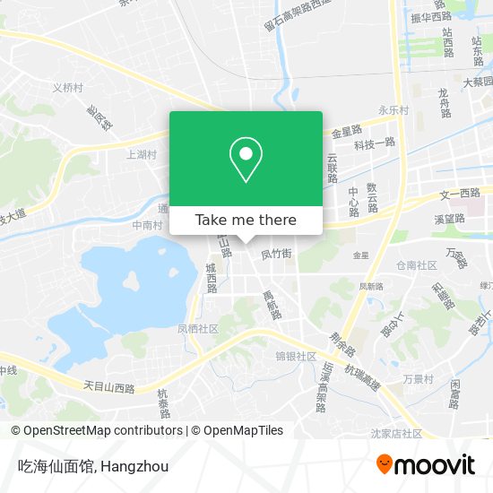 吃海仙面馆 map