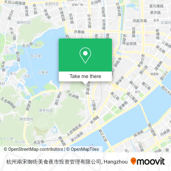 杭州南宋御街美食夜市投资管理有限公司 map