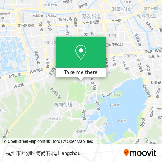 杭州市西湖区简尚客栈 map