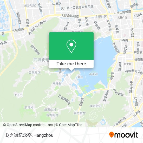 赵之谦纪念亭 map
