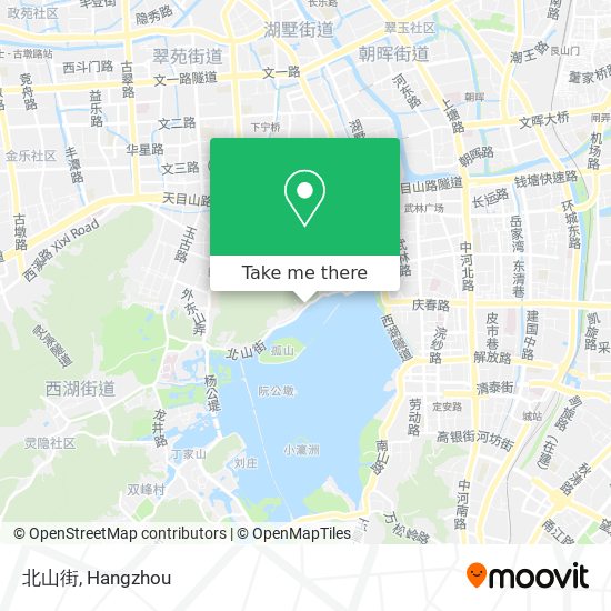 北山街 map