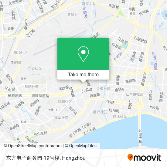 东方电子商务园-19号楼 map