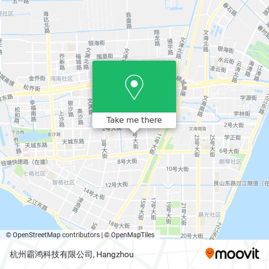 杭州霸鸿科技有限公司 map