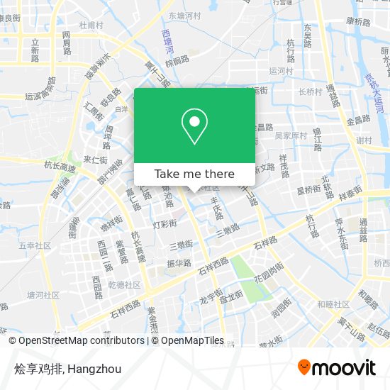 烩享鸡排 map