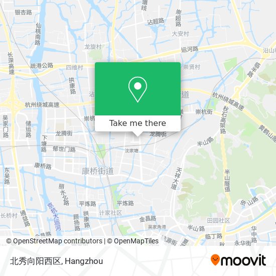 北秀向阳西区 map