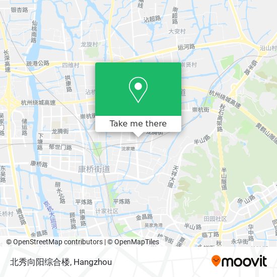 北秀向阳综合楼 map