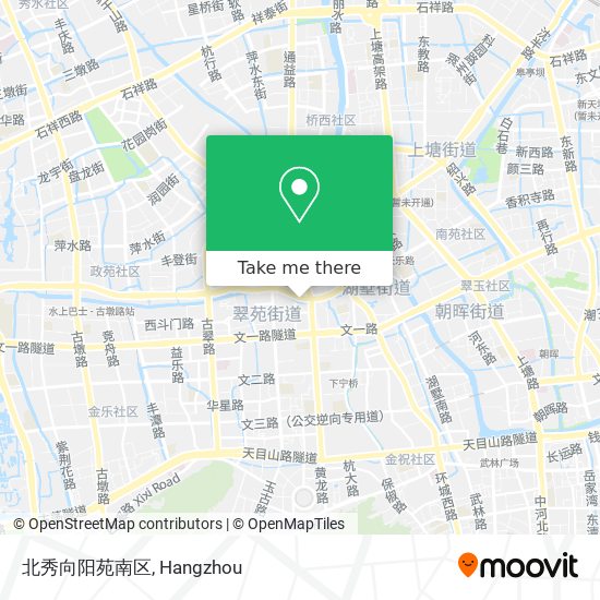 北秀向阳苑南区 map