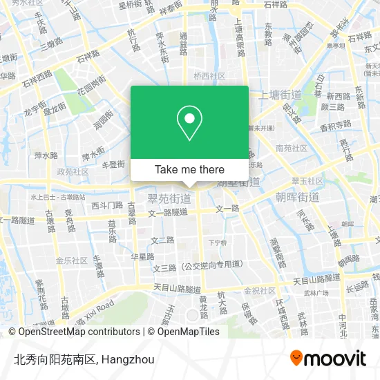 北秀向阳苑南区 map