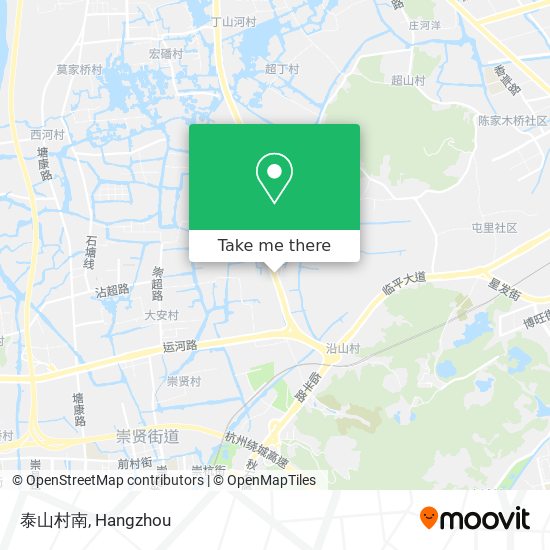 泰山村南 map
