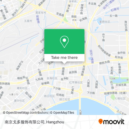 南京戈多服饰有限公司 map