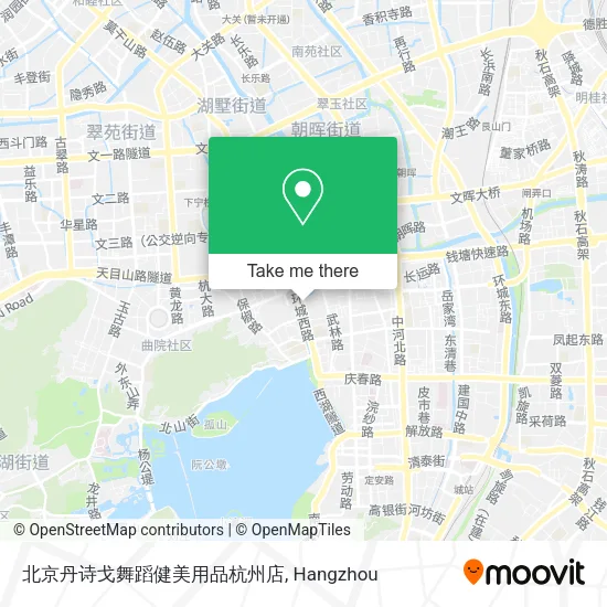 北京丹诗戈舞蹈健美用品杭州店 map