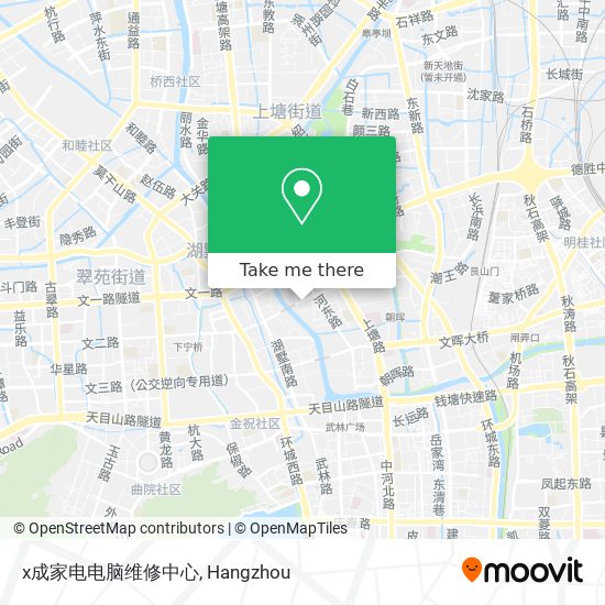 x成家电电脑维修中心 map