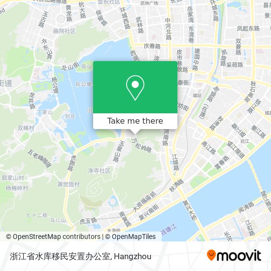 浙江省水库移民安置办公室 map