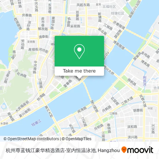 杭州尊蓝钱江豪华精选酒店-室内恒温泳池 map