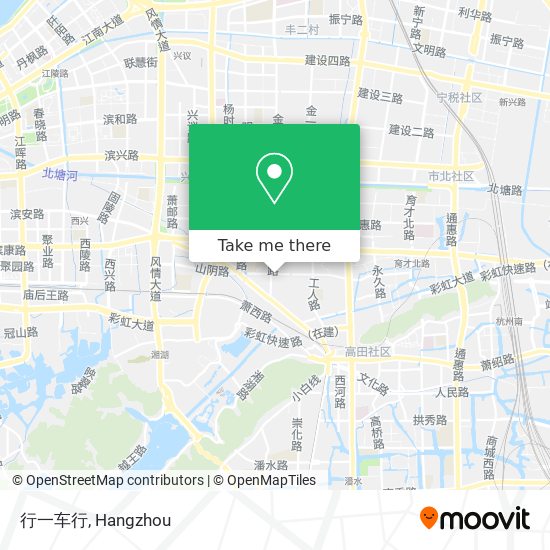 行一车行 map