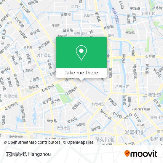 花园岗街 map