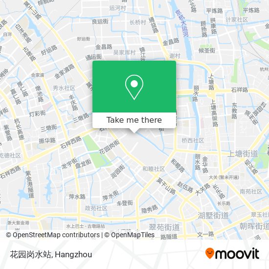花园岗水站 map